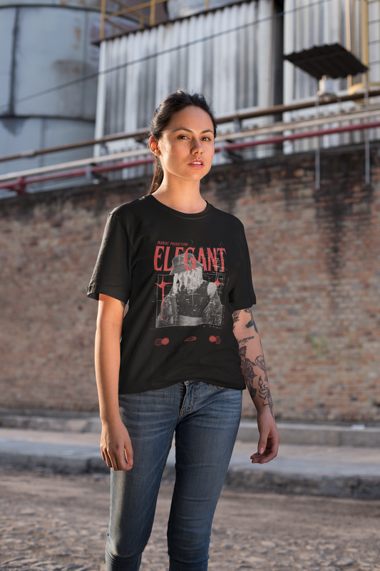 Elegant oversized T-shirt